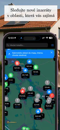 EasyReality - Mapa Nemovitostí iPhone Ekran Görüntüsü 1