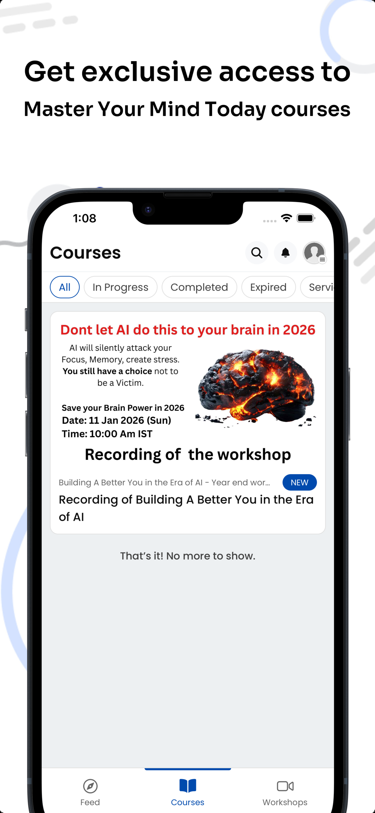Master Your Mind Today screenshot 3