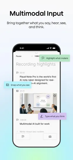Скриншот Plaud: AI Note Taker на iPhone 3