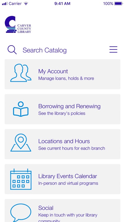 Carver County Library Mobile