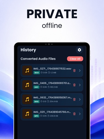 Video to MP3 Converter: Pro iPad screenshot