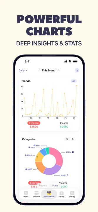 Budget appのスクリーンショット（4/10）