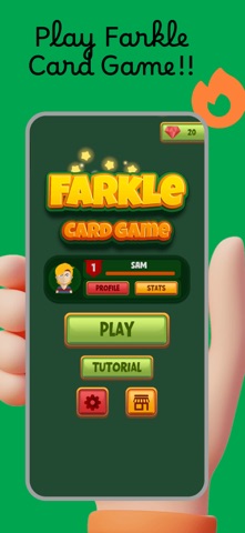 Farkle Card Game Offline iPhone screenshot
