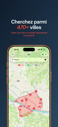 Capture d'écran de ZTL sur iPhone 6