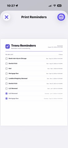 Trovu Reminders Screenshot 4 of 4