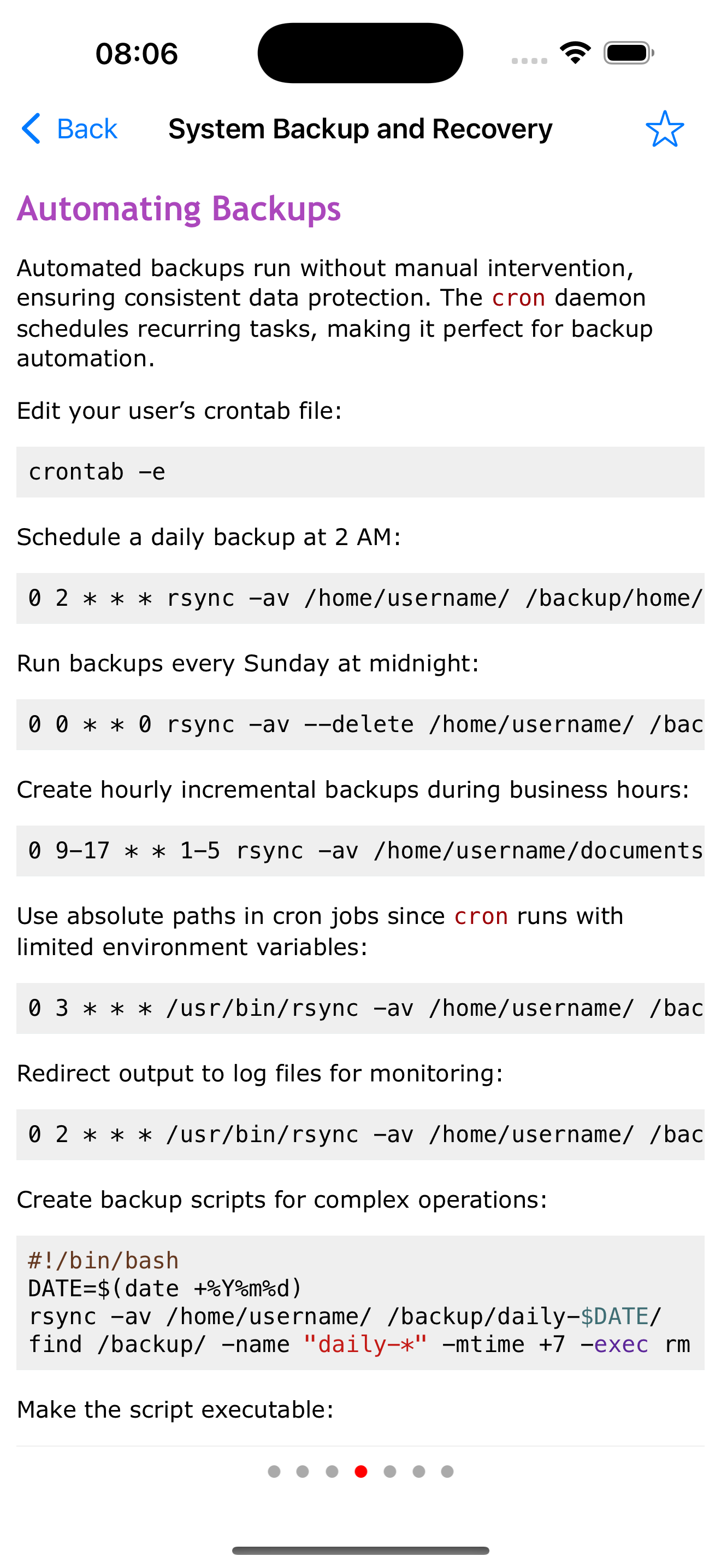 Learn Linux Pro screenshot 4