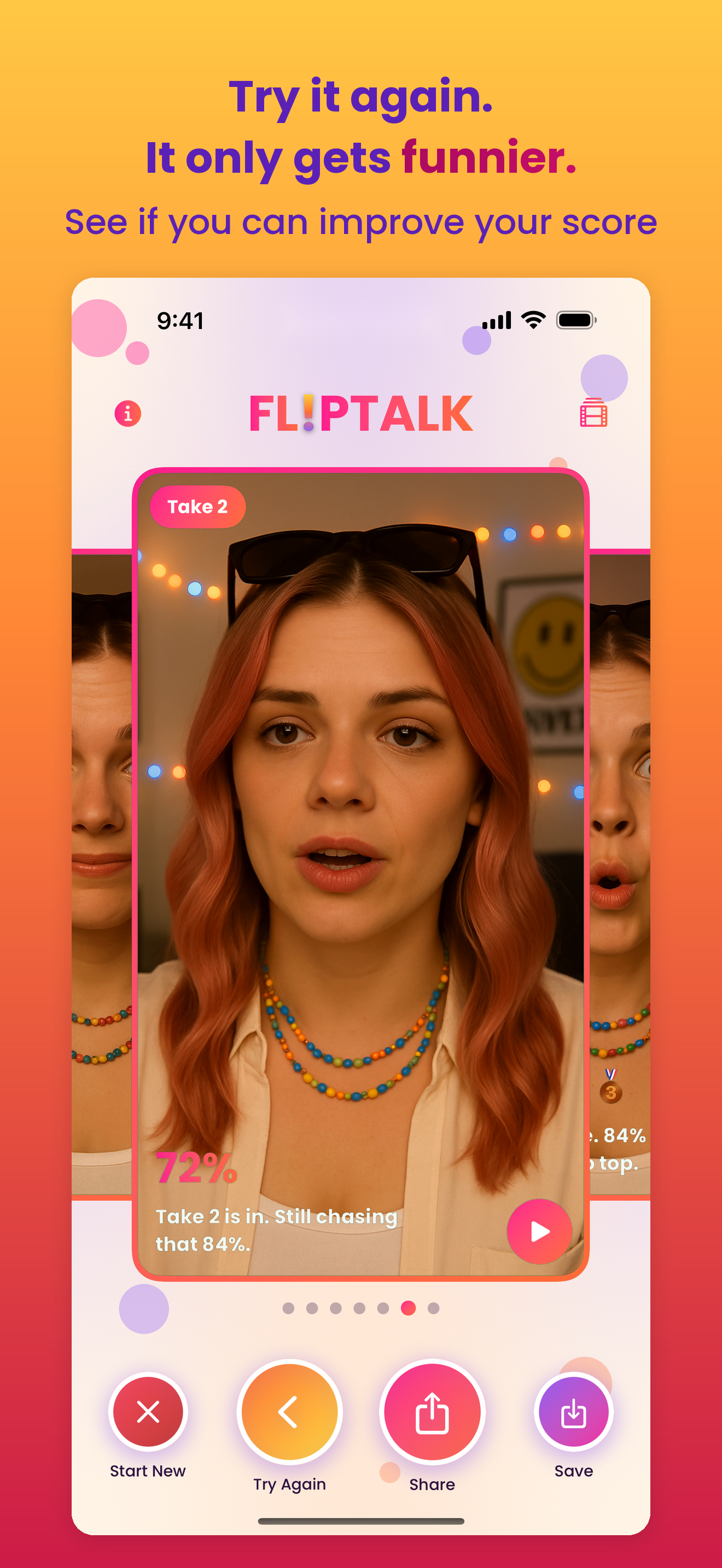 FlipTalk: Backwards Challenge screenshot 5