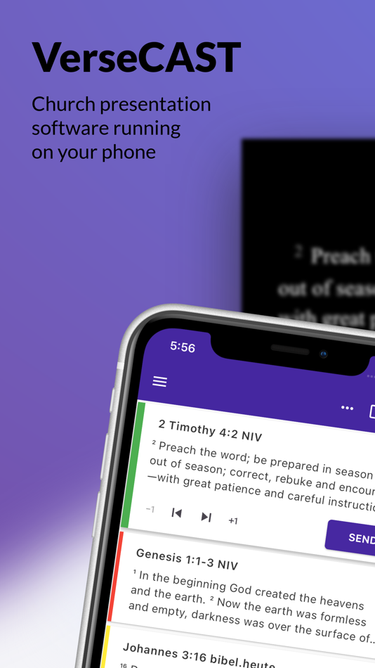 #1. VerseCAST (iOS) 由: Church Apps