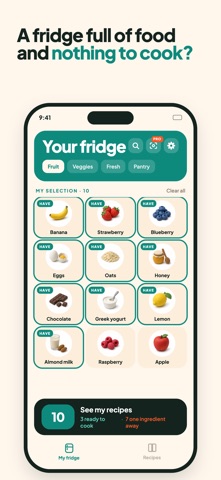 冰箱食谱：一日三餐规划 screenshot