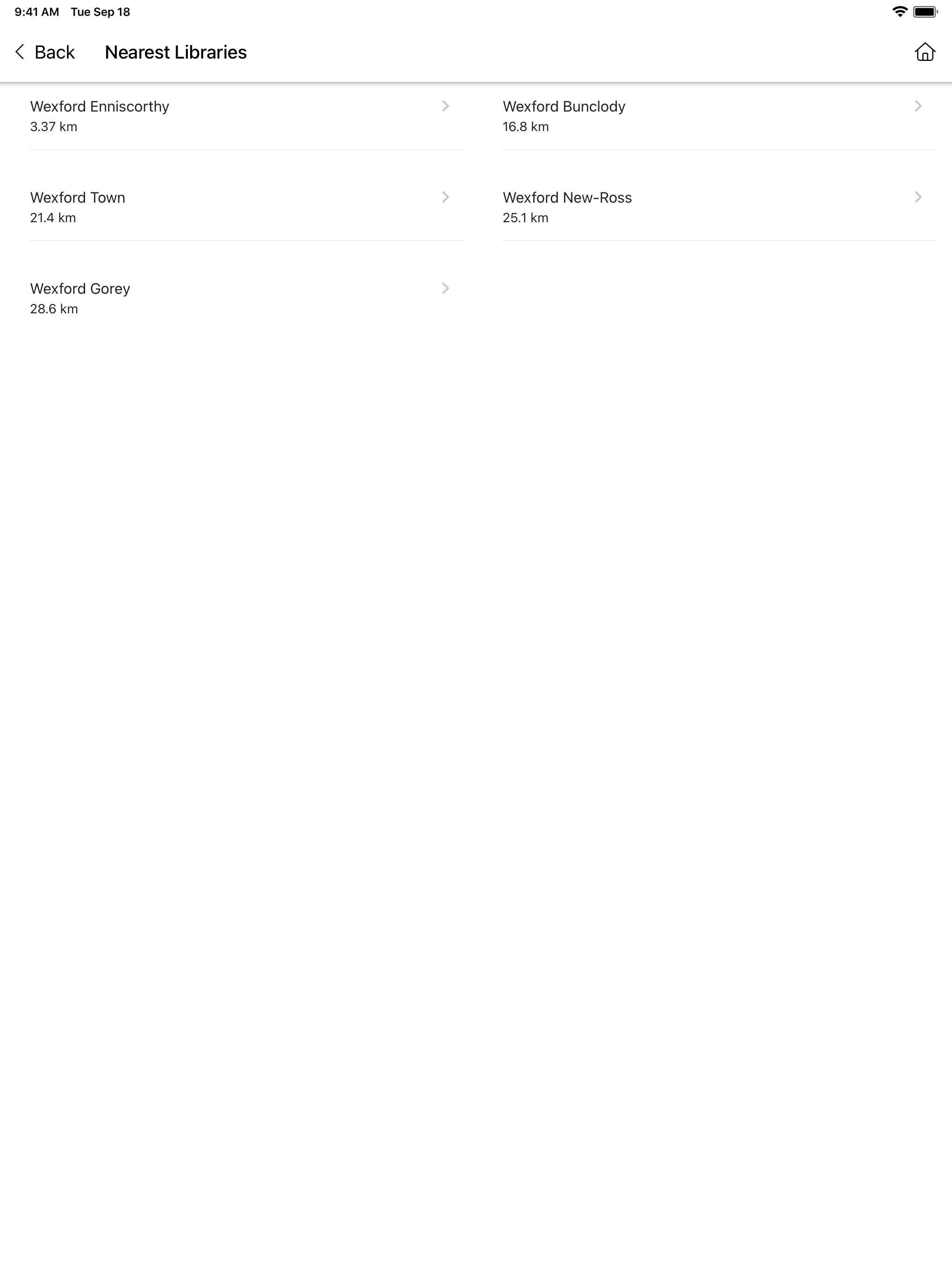 Wexford Public Libraries screenshot 9