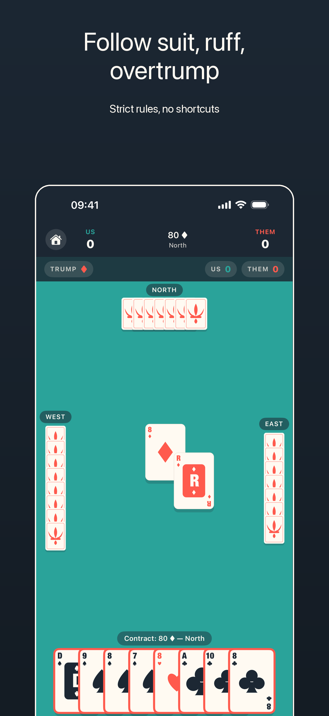 Contrée — Belote Card Game screenshot 3