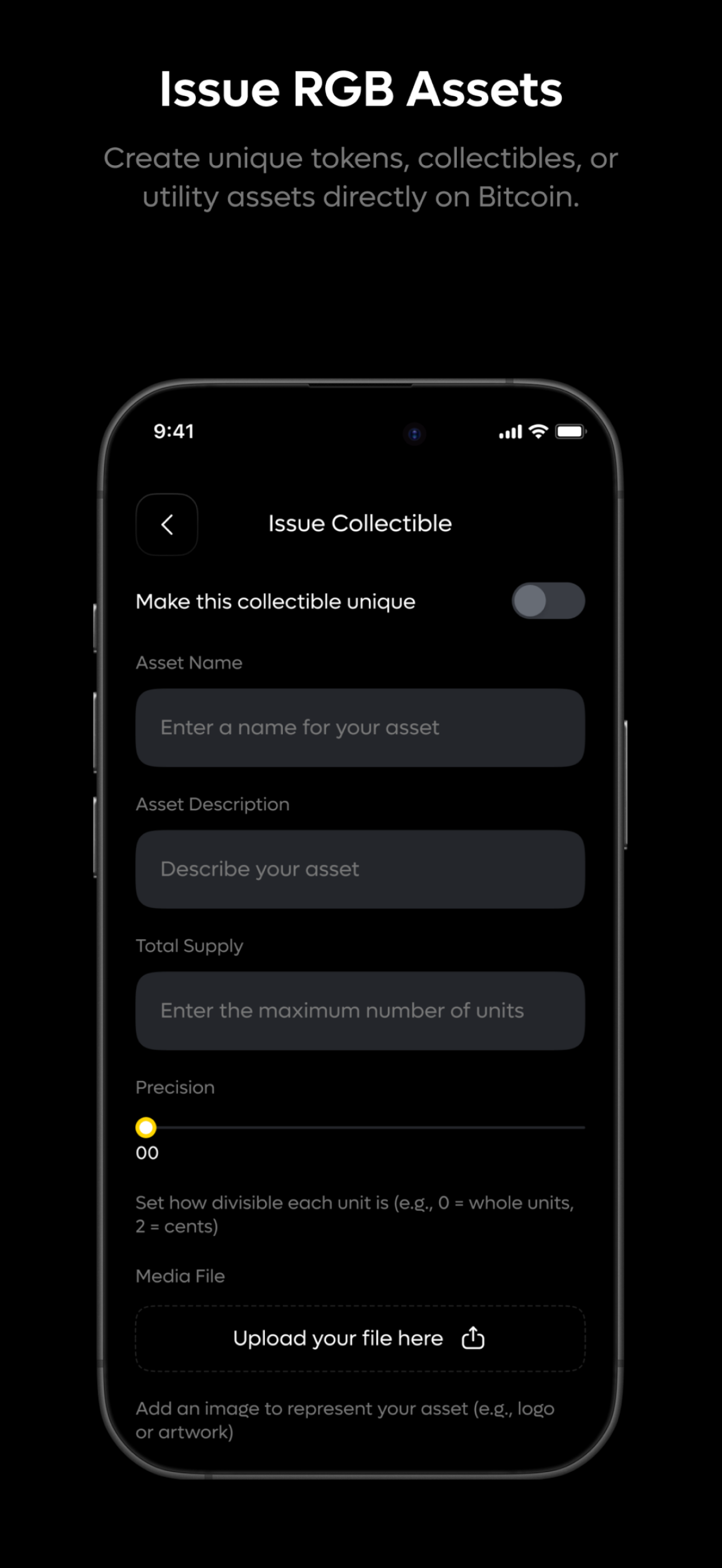 Bitcoin Tribe - RGB Assets screenshot 3