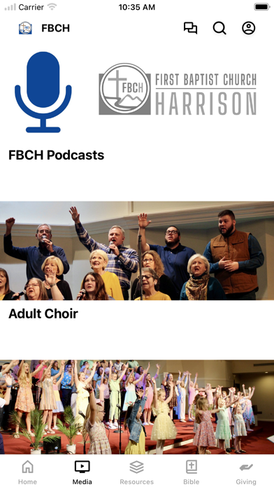 First Baptist Church Harrison Screenshot