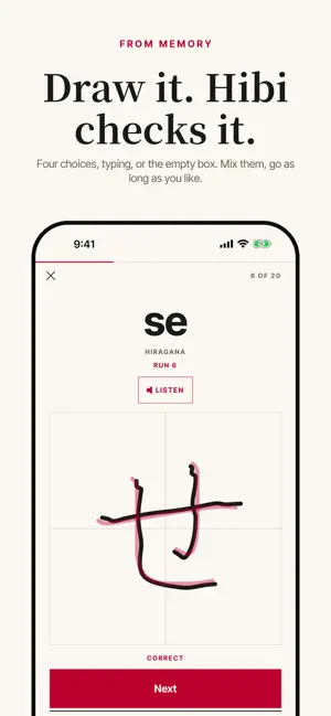 Hibi: Learn Japanese Kana screenshot 4