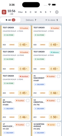 Dispatch Screen iPhone screenshot