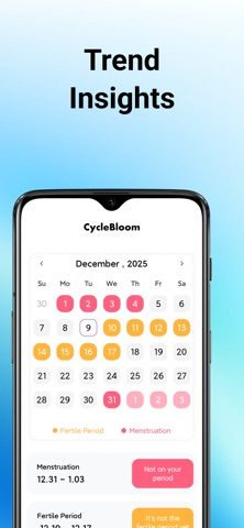 CycleBloom - Her Care screenshot