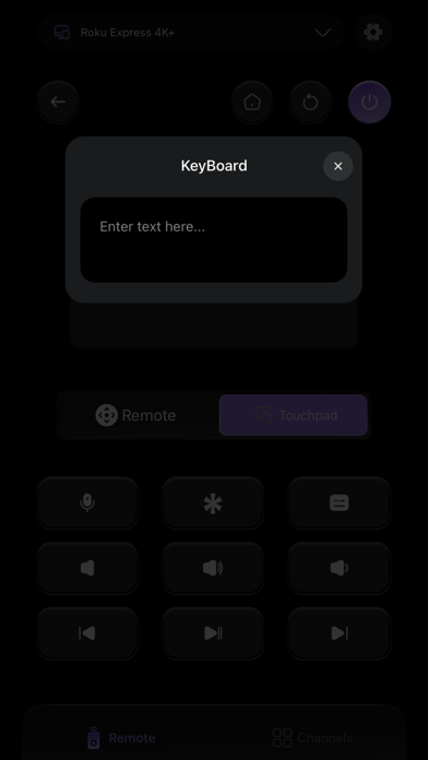 ROK-Remote: TV Remote Control Screenshot