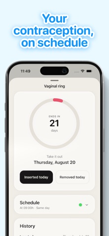Lua: Period & Birth Control Screenshot 3 of 8