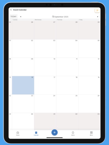 The Hub Pickleball iPad screenshot
