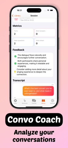 AI Small Talks - Daily Spark iPhone screenshot