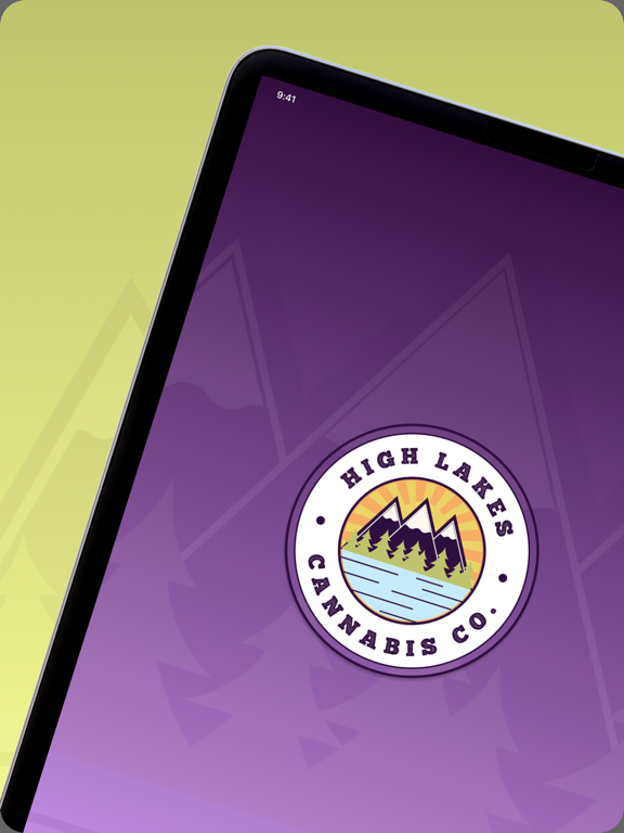 High Lakes iPad screenshot 1 - Shopping app