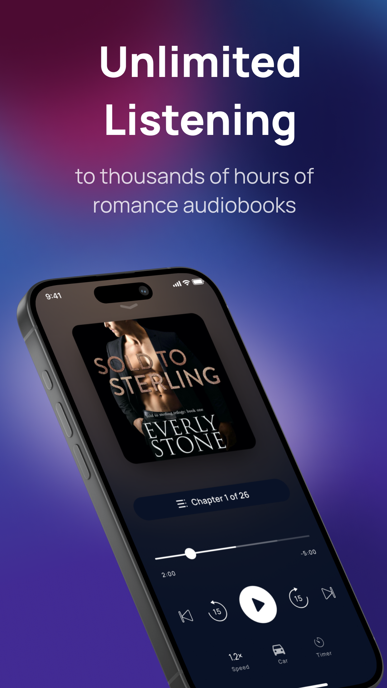 Tempt: Romance Audiobooks screenshot 1