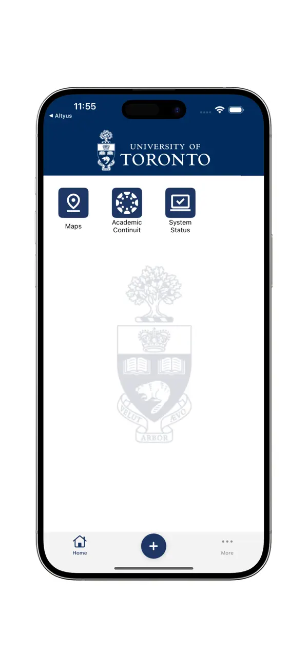 Screenshot #1 pour U of T Mobile