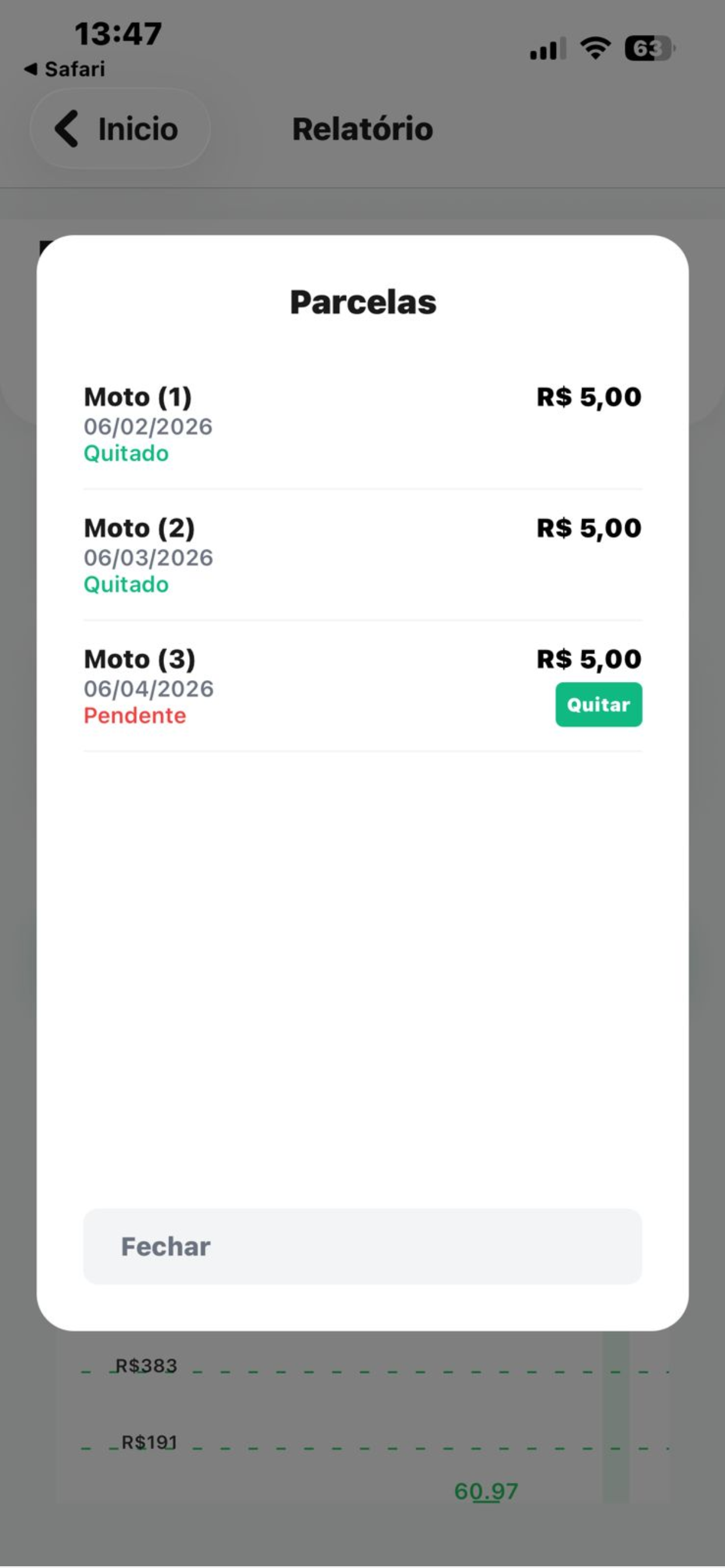 App Meu Bolso