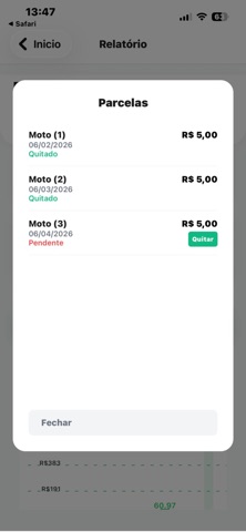 App Meu Bolso screenshot