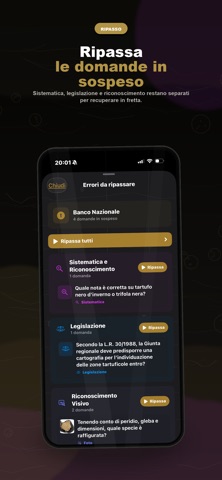 Quiz Tartufi iPhone screenshot