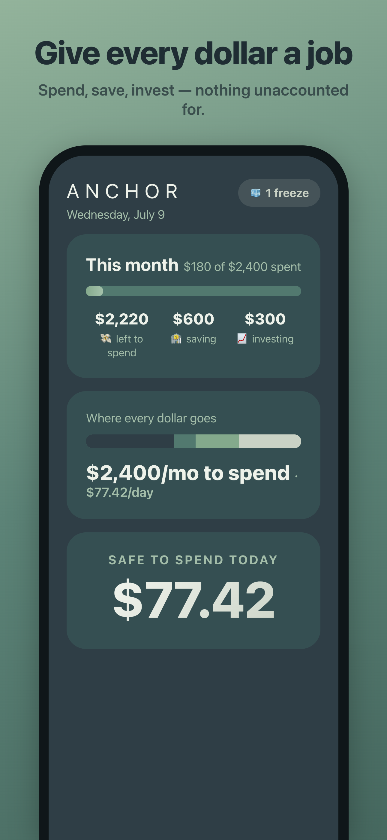 Anchor: ADHD Budget screenshot 5