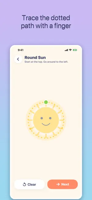 Prewriting Strokes for Kids screenshot 3