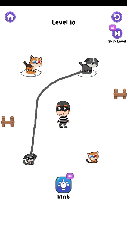 Dog Escape: Draw to Puppy screenshot-3