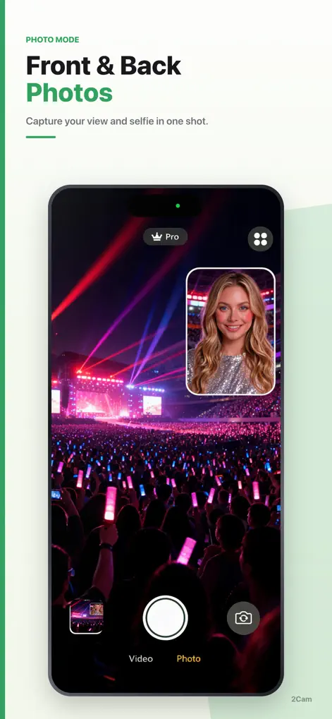DualCam – Front & Back - Photo & Video App | MWM