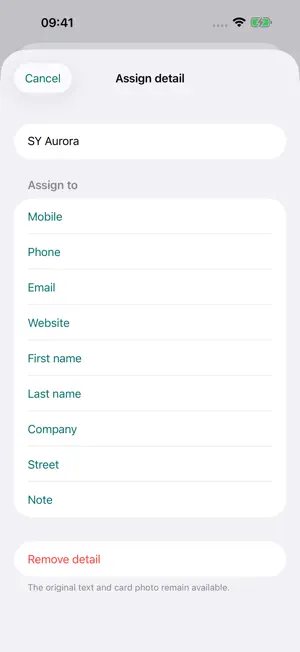 Visitap: Business Card Scanner screenshot 2