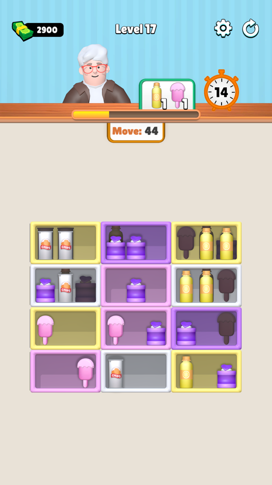 #5. Colorful Vending Sort (iOS) 来自: ZiNKY OYUN YAZILIM ANONiM SiRKETi