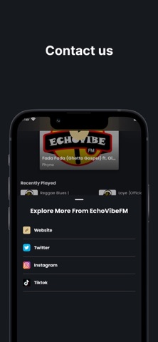 EchoVibeFM screenshot