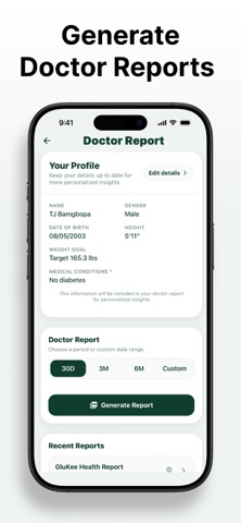 GluKee: Blood Sugar Tracker screenshot