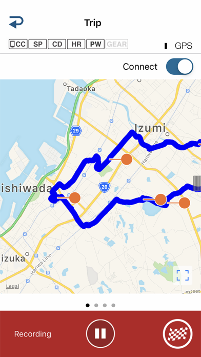 Cateye Cycling Screenshot