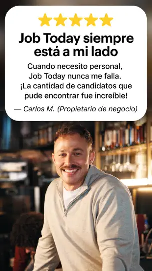 Captura de pantalla de JOB TODAY: Ofertas De Empleo en iPhone 7