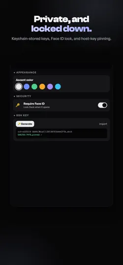 Screenshot von DeckGUI SSH auf dem iPhone 2