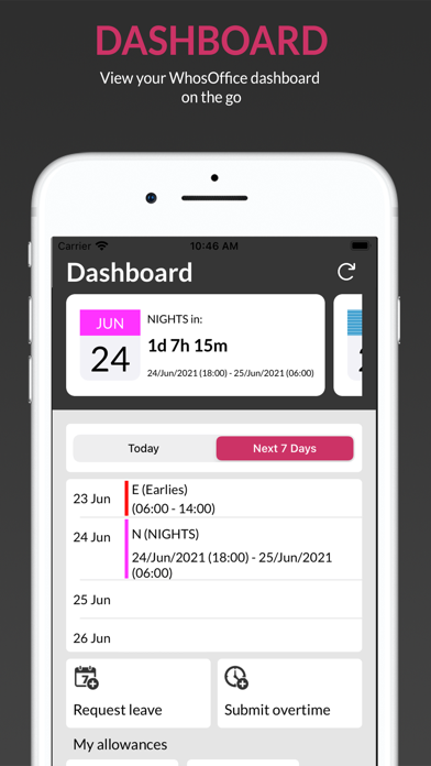 WhosOffice Screenshot