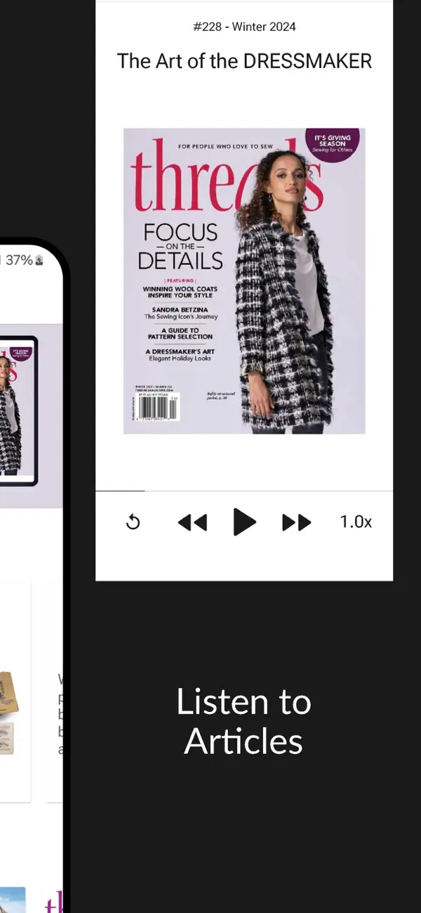 Screenshot #3 pour Threads Magazine