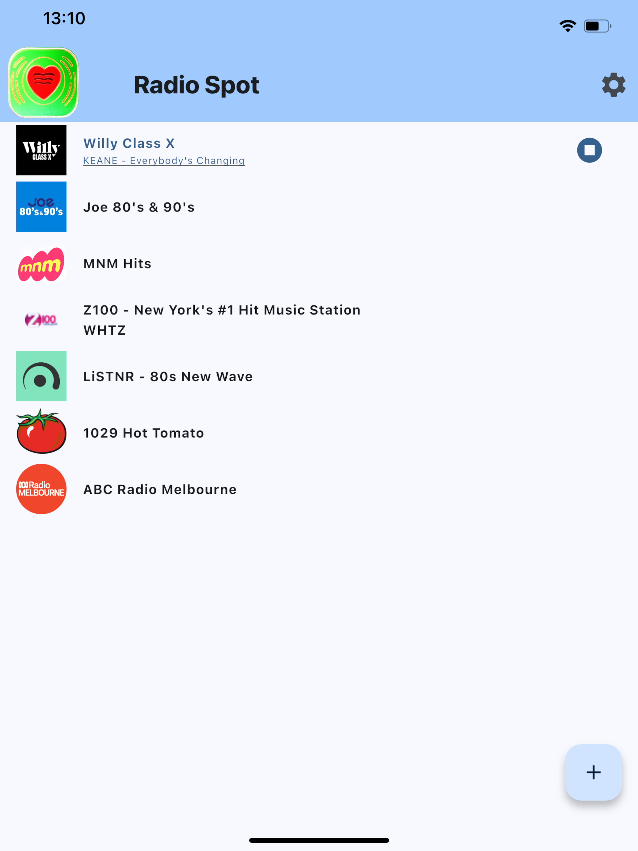 Radio Spot App