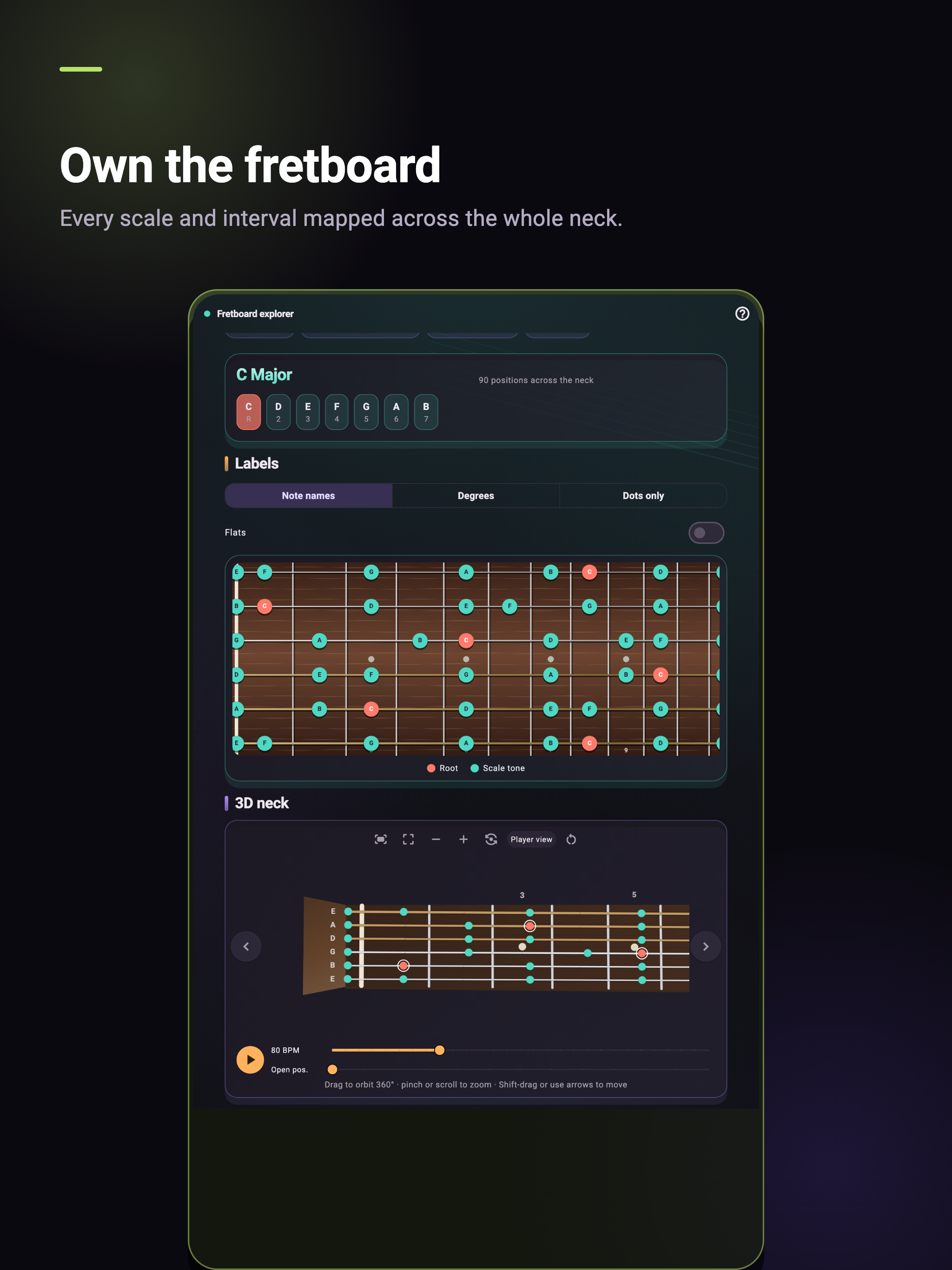 3D Fretboard: Guitar Workbench screenshot 15
