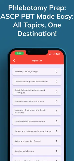 Phlebotomy ASCP PBT Prep screenshot 4