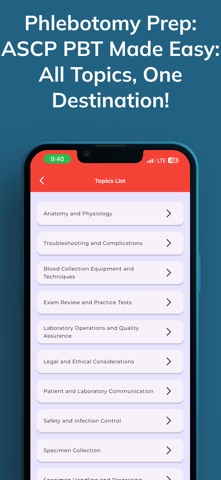 Phlebotomy ASCP PBT Prep Screenshot 4 of 6