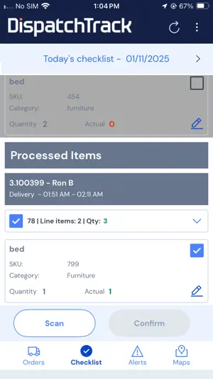 DispatchTrack Mobile screenshot 2