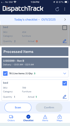 DispatchTrack Mobile screenshot 2