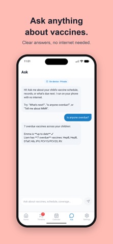 Vaccine & Immunization Tracker Screenshot 9 of 9